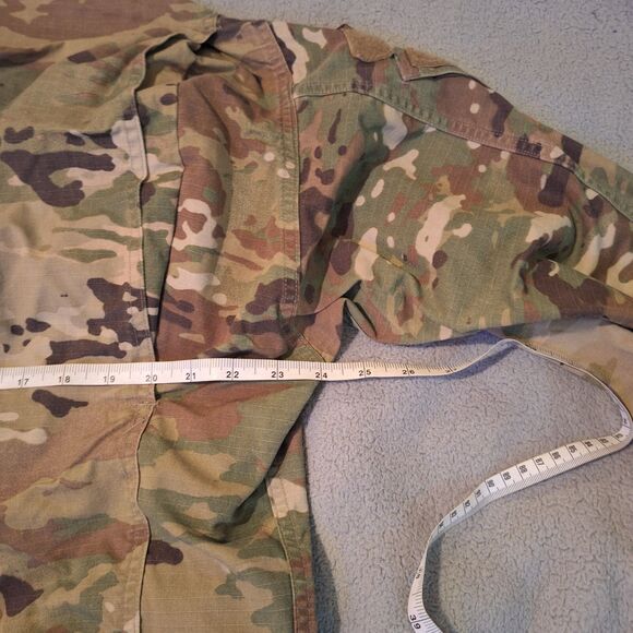 Medium Long - US Army OCP Combat Uniform Jacket Camo w/ Name Tag - Picture 11 of 11